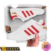 1. FC Union Berlin weiß Rot Stan Smith Schuhe