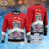 Bayern München Individueller Name Rot Stan-Klausel Schornstein Hässliches Weihnachten Pullover