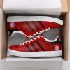 Bayern München Rot Schwarz Stan Smith Schuhe