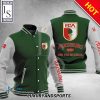 FC Augsburg Dunkel Grün Weiß Collegejacke