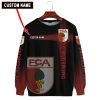 FC Augsburg Individueller Name Schwarz Sweatshirt