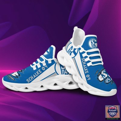 FC Schalke 04 Sneakersocken 3er Pack – Logo, Farben Schwarz, Weiß, Grau