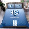 FC Schalke 04 Einfaches Design Bettwäsche-Set