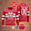 RB Leipzig Individueller Name Nummer hässlich Weihnachten Sweater