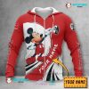 SC Freiburg Individueller Name Mickey Reißverschluss-Hoodie