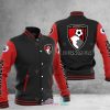 AFC Bournemouth Schwarz Rot Baseball Jacke