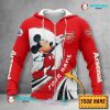 Arsenal FC Individueller Name Mickey Reißverschluss-Hoodie