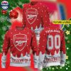 Arsenal FC Individueller Name Nummer Weihnachten Pullover