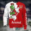 Arsenal FC Rot Weiß Kratzen Maskottchen Sweatshirt