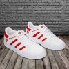 Arsenal FC Weiß Rot Stan Smith Schuhe