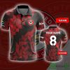 Brentford FC Individueller Name Nummer Rot Polo Hemd