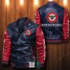 Brentford FC Marine Rot LeaDier Bomberjacke