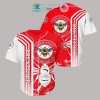 Brentford FC Weiß Rot Baseball Trikot