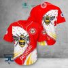 Brentford FC Weiß Rot Gelb Baseball Trikot