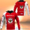 Brentford FC Weiß Rot Kapuzenpullover V2
