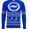 Brighton & Hove Albion FC Blau Weihnachten Pullover