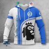 Brighton & Hove Albion FC Löwenausgabe Reißverschluss-Hoodie