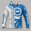 Brighton & Hove Albion FC Weiß Blau Kapuzenpullover