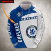Chelsea FC Individueller Name Kapuzenpullover V1
