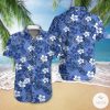 Everton FC Blumen Blau Hawaiihemd