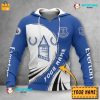 Everton FC Weiß königlich Individueller Name Kapuzenpullover