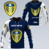 Leeds United Dunkelblau Weiß Kapuzenpullover