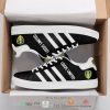 Leeds United Schwarz Weiß Stan Smith Schuhe