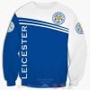 Leicester City FC Weiß Blau Sweatshirt