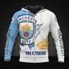 Manchester City Die Citizens Reißverschluss-Hoodie