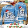 Manchester City Hässliches Weihnachten Pullover
