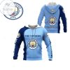 Manchester City Himmel Blau Begrenzt Kapuzenpullover