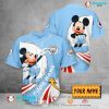 Manchester City Individueller Name Mickey Baseball Trikot