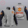 Manchester United Grau Blau Don’t Ask Me Collegejacke