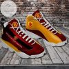Manchester United Rot Gold Air Jordan 13 Schuhe