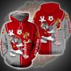 Manchester United Rot Grau Tom And Jerry Kapuzenpullover
