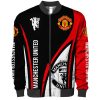 Manchester United Rot Schwarz Bomberjacke V6