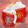 Manchester United Rot Teufel MU Legends Kapuzenpullover