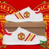 Manchester United Team Logo Rot Gelb Stan Smith Schuhe