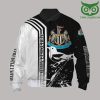 Newcastle United FC Schwarz Weiß Die Elstern Bomberjacke