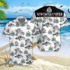 Newcastle United FC Tropisch Weiß Hawaiihemd