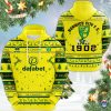 Norwich City FC Hässlich Xmas Kapuzenpullover