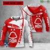 Nottingham Forest FC Individueller Name Logo Kapuzenpullover