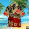 Nottingham Forest FC Kokosnuss Blume Hawaiihemd