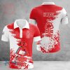 Nottingham Forest FC Logo Auflage Polo Hemd V4