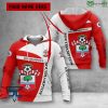 Southampton FC Individueller Name Rot Weiß Kapuzenpullover