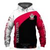 Southampton FC Weiß Rot Schwarz Kapuzenpullover