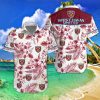 West Ham United FC Blume Tropisch Hawaiihemd V2