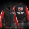 West Ham United FC Dunkel Rot Collegejacke