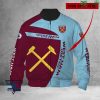 West Ham United FC Individueller Name Auflage Bomberjacke