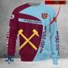 West Ham United FC Individueller Name Auflage Sweatshirt